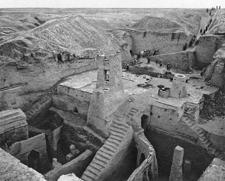 [Excavation of Sumerian City-State of Nippur in 1893